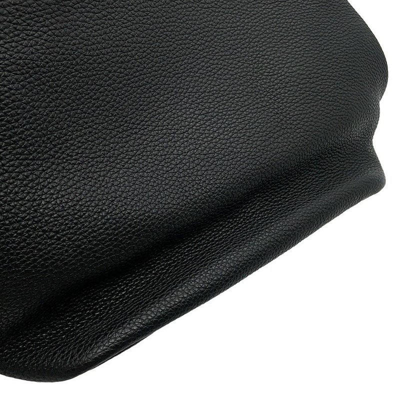 プラダ ショルダーバッグ ロゴ カーフレザー 1BE066 PRADA 黒