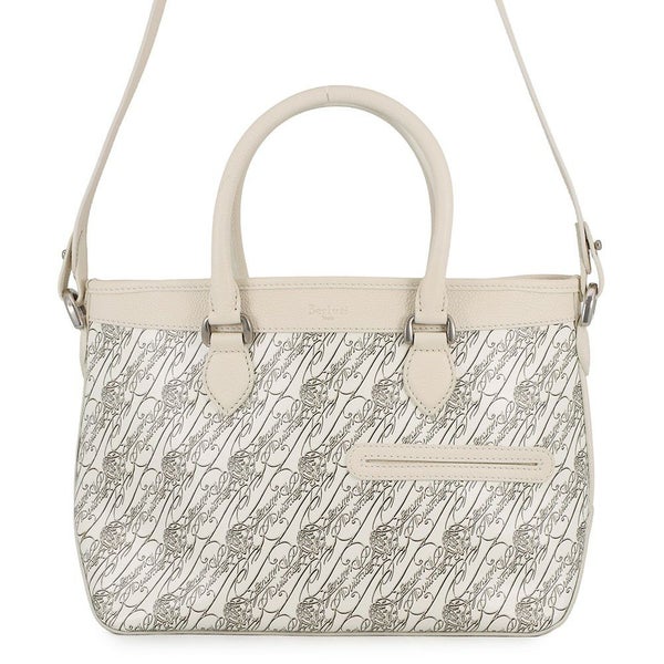 ベルルッティ ハンドバッグ トゥジュール トワル・マルブフ XS Berluti 10周年記念日本限定モデル 白 2way