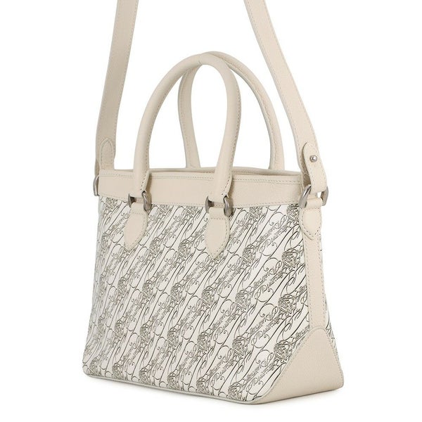 ベルルッティ ハンドバッグ トゥジュール トワル・マルブフ XS Berluti 10周年記念日本限定モデル 白 2way