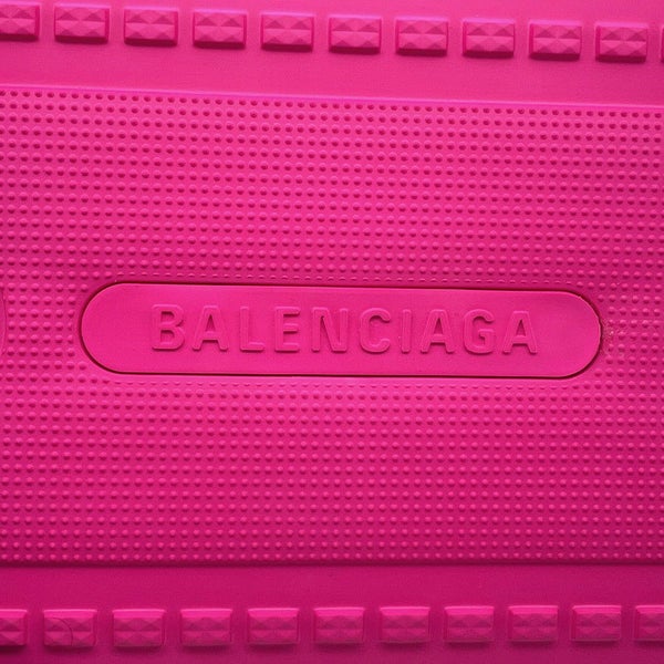 バレンシアガ トートバッグ ラージ クロックスコラボ  ラバー 702266 BALENCIAGA バッグ