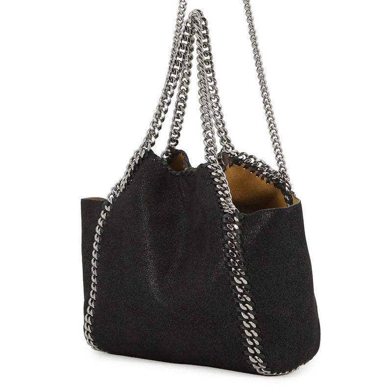 ステラマッカートニー チェーンショルダーバッグ ファラベラ リバーシブル ミニ 529282 Stella McCartney 2way 黒