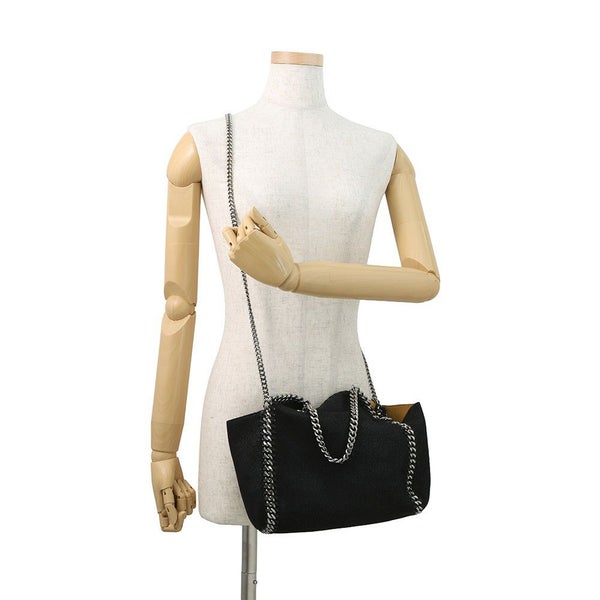 ステラマッカートニー チェーンショルダーバッグ ファラベラ リバーシブル ミニ 529282 Stella McCartney 2way 黒