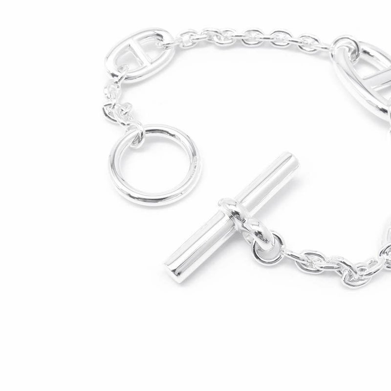 エルメス ブレスレット シェーヌダンクル ファランドール SV925シルバー サイズST HERMES ジュエリー