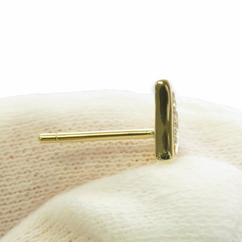 ビジュードエム ピアス キューピット ダイヤモンド 計0.16ct K18YGイエローゴールド Bijou de M ジュエリー 片耳用