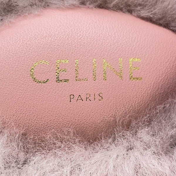 セリーヌ サンダル トリオンフ スライド ファー レディースサイズ36 CELINE 靴