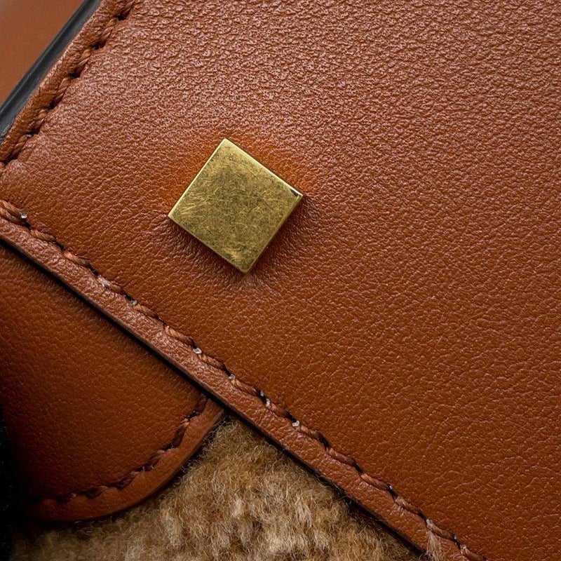 ヴァレンティノ・ガラヴァーニ ハンドバッグ Vロゴ ムートン VALENTINO 2wayショルダーバッグ