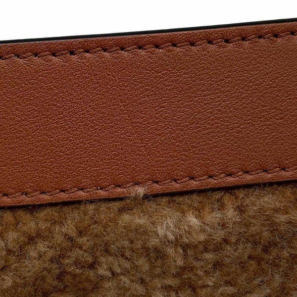 ヴァレンティノ・ガラヴァーニ ハンドバッグ Vロゴ ムートン VALENTINO 2wayショルダーバッグ