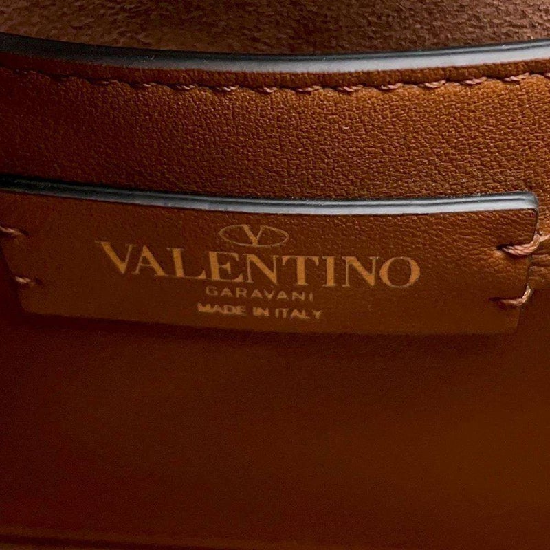ヴァレンティノ・ガラヴァーニ ハンドバッグ Vロゴ ムートン VALENTINO 2wayショルダーバッグ