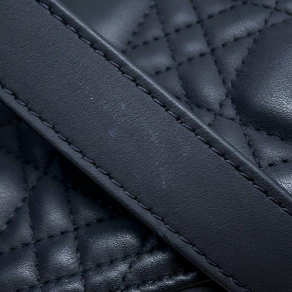 クリスチャン・ディオール ハンドバッグ レディディオール カナージュ ミディアム M0565SLOI 2wayショルダー 黒