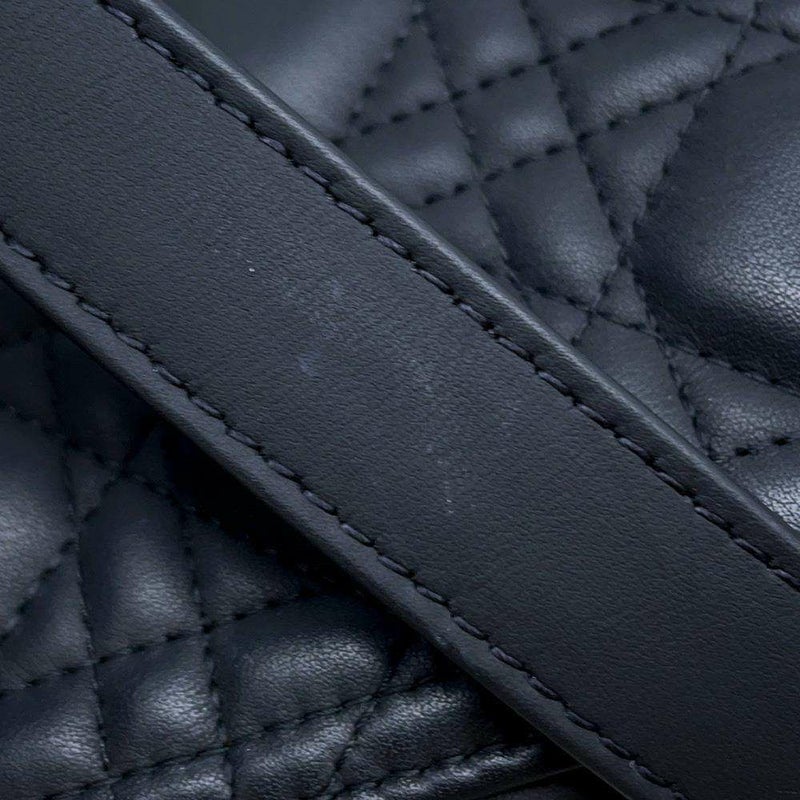 クリスチャン・ディオール ハンドバッグ レディディオール カナージュ ミディアム M0565SLOI 2wayショルダー 黒