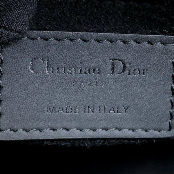 クリスチャン・ディオール ハンドバッグ レディディオール カナージュ ミディアム M0565SLOI 2wayショルダー 黒