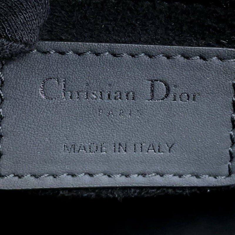クリスチャン・ディオール ハンドバッグ レディディオール カナージュ ミディアム M0565SLOI 2wayショルダー 黒