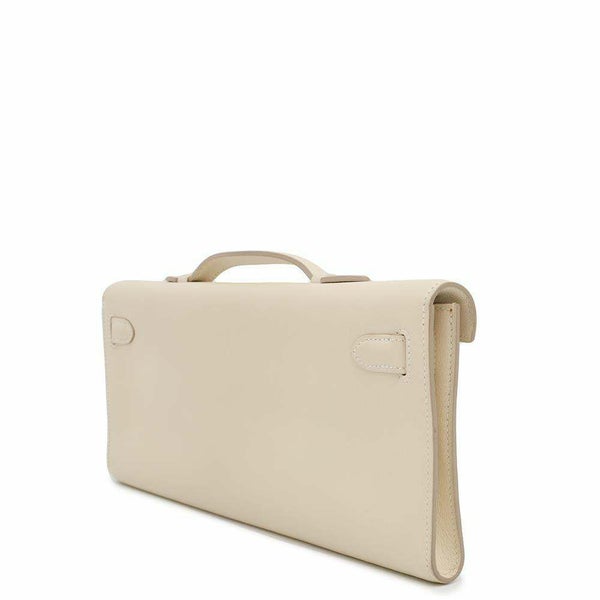 エルメス ハンドバッグ ケリーカット パーシュマン/シルバー金具 スイフト □M刻印 HERMES Kelly Cut バッグ