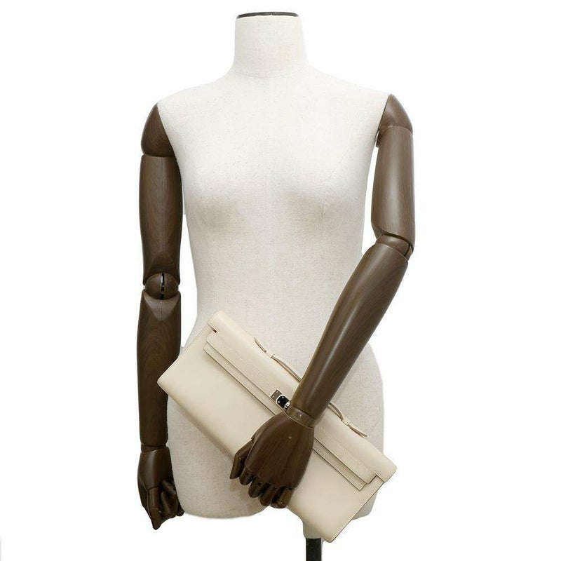 エルメス ハンドバッグ ケリーカット パーシュマン/シルバー金具 スイフト □M刻印 HERMES Kelly Cut バッグ