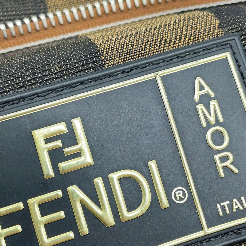 フェンディ ボディバッグ ペカンストライプ ウエストバッグ 7VA446 FENDI ウエストポーチ バッグ