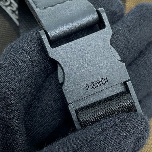 フェンディ ボディバッグ ペカンストライプ ウエストバッグ 7VA446 FENDI ウエストポーチ バッグ