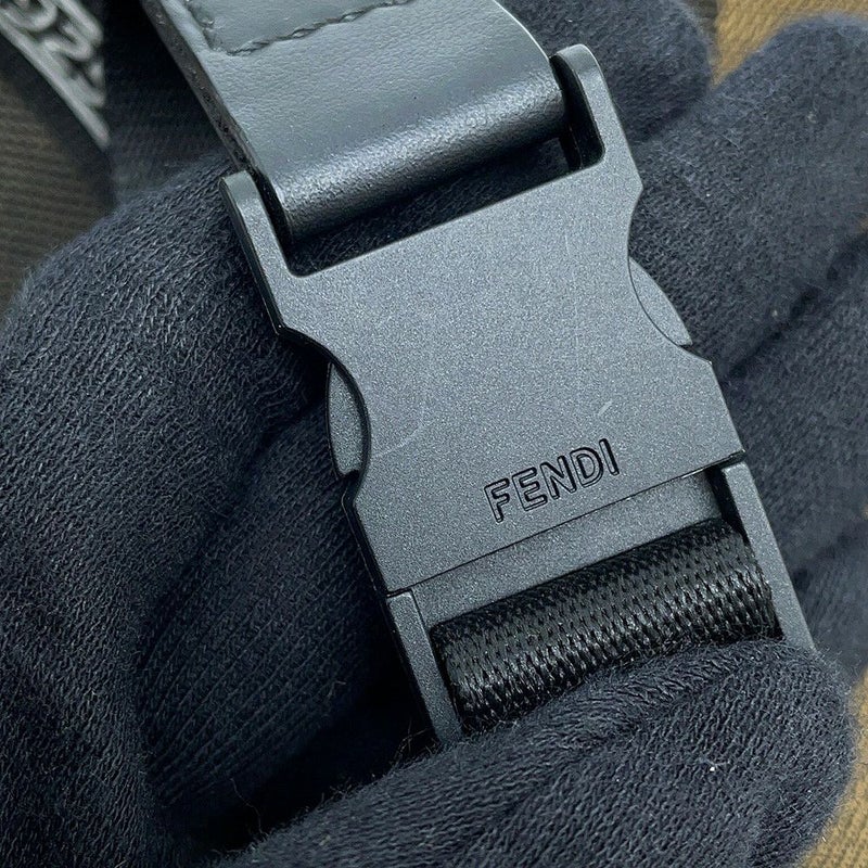 フェンディ ボディバッグ ペカンストライプ ウエストバッグ 7VA446 FENDI ウエストポーチ バッグ