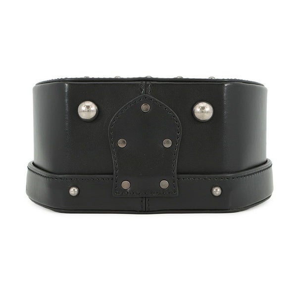 サンローランパリ ハンドバッグ ミカボックス スタッズ レザー 544378 SAINT LAURENT PARIS 2way 黒