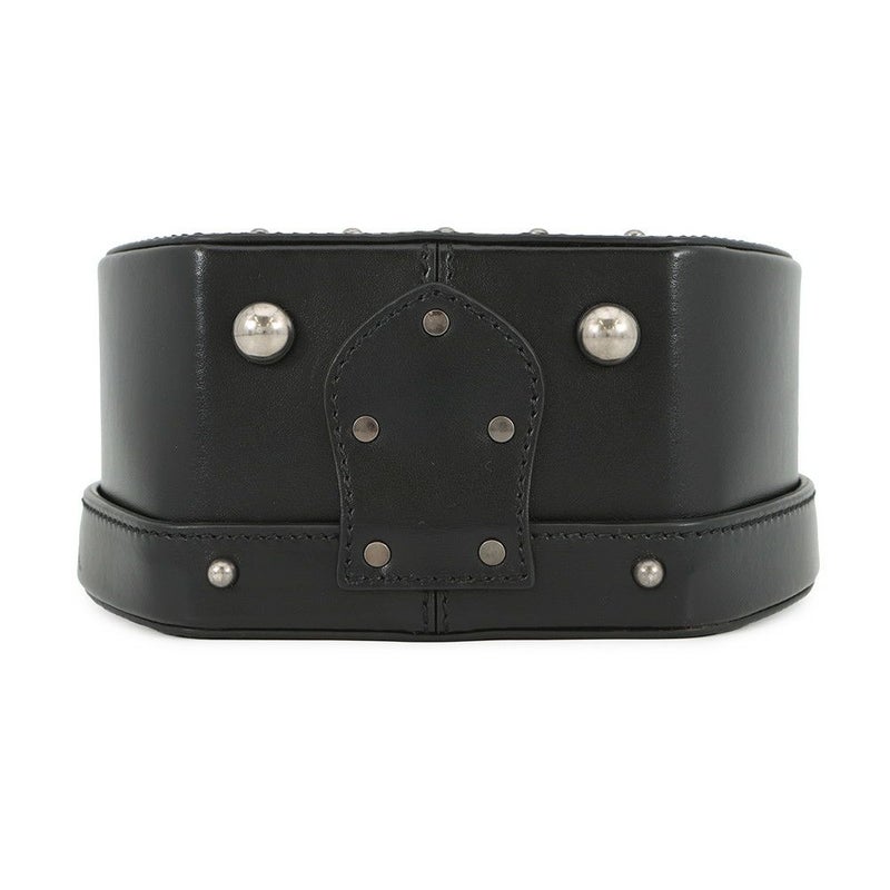 サンローランパリ ハンドバッグ ミカボックス スタッズ レザー 544378 SAINT LAURENT PARIS 2way 黒