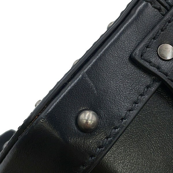 サンローランパリ ハンドバッグ ミカボックス スタッズ レザー 544378 SAINT LAURENT PARIS 2way 黒