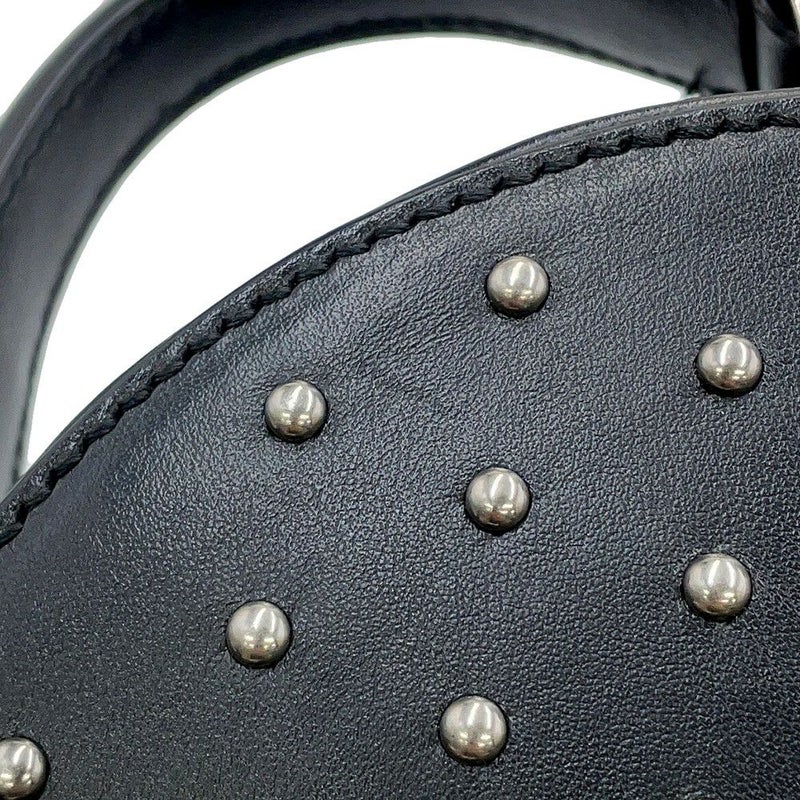 サンローランパリ ハンドバッグ ミカボックス スタッズ レザー 544378 SAINT LAURENT PARIS 2way 黒