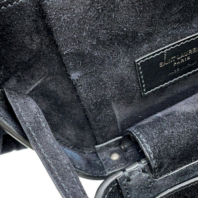 サンローランパリ ハンドバッグ ミカボックス スタッズ レザー 544378 SAINT LAURENT PARIS 2way 黒