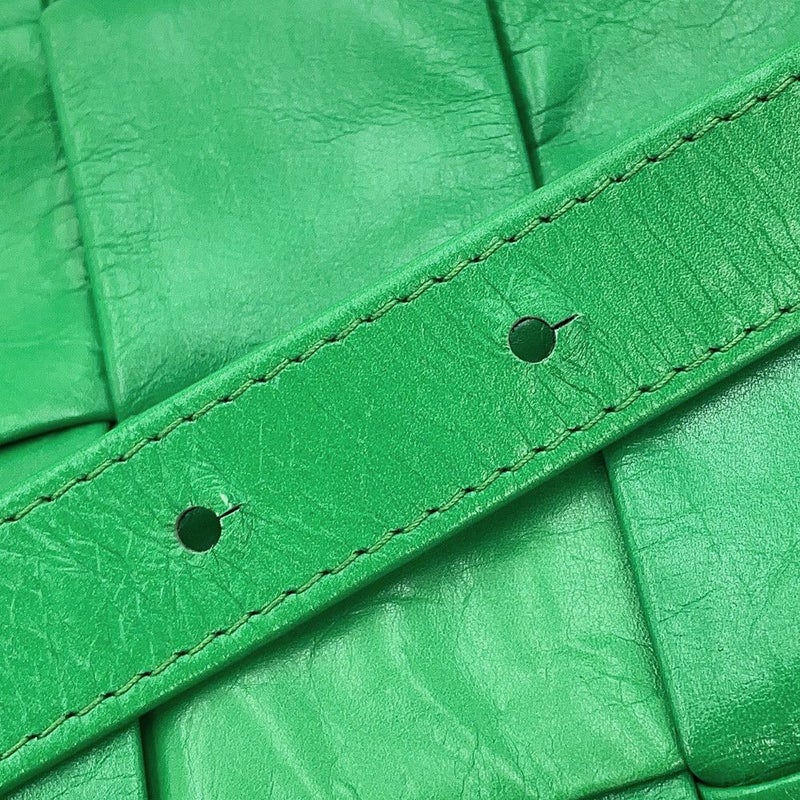 ボッテガヴェネタ ショルダーバッグ キャンディ カセット カーフレザー 667048 BOTTEGA VENETA グリーン