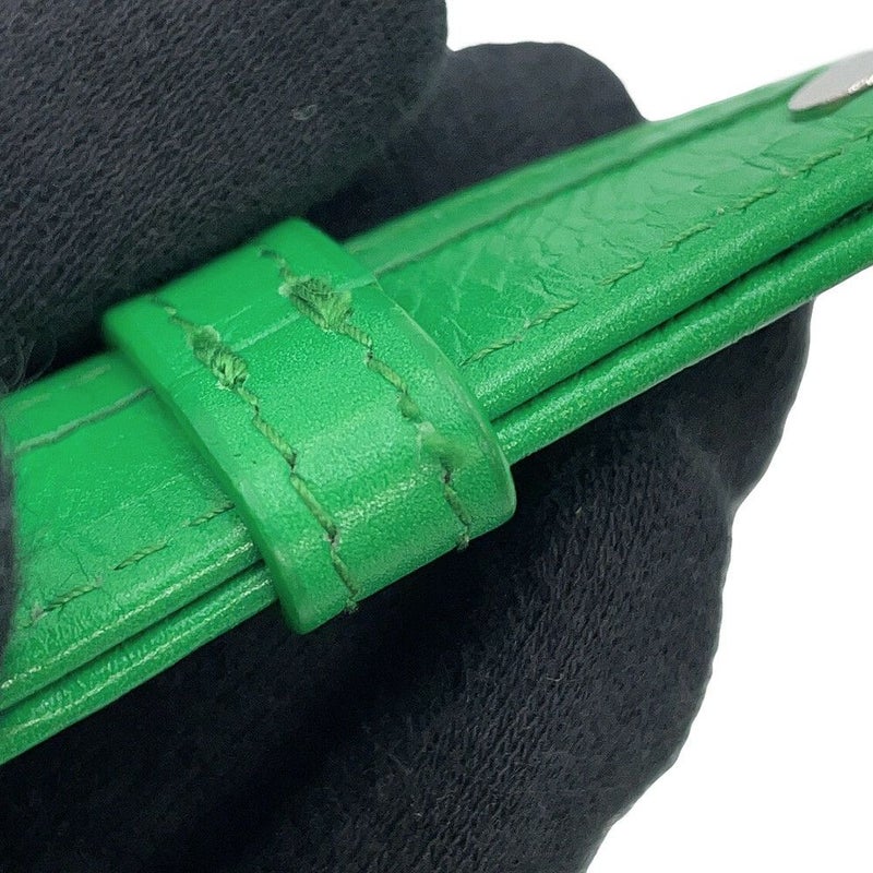 ボッテガヴェネタ ショルダーバッグ キャンディ カセット カーフレザー 667048 BOTTEGA VENETA グリーン