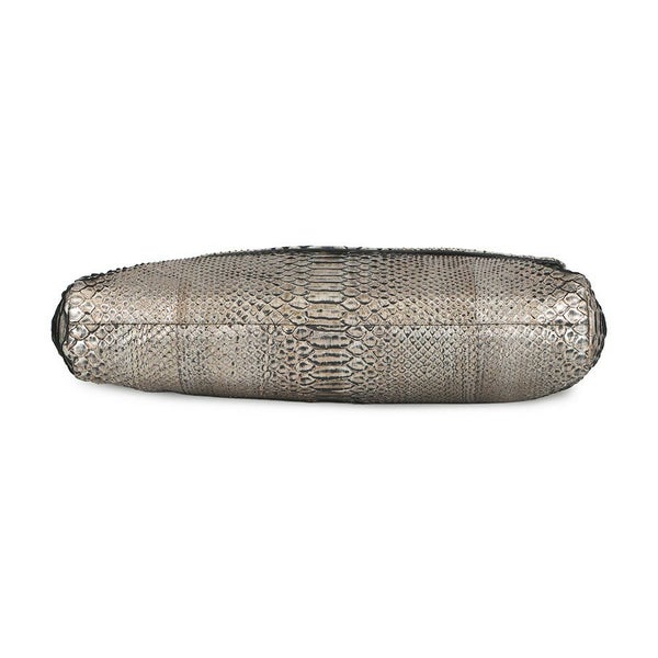 ジミーチュウ チェーンショルダーバッグ フラップバッグ パイソン JIMMY CHOO