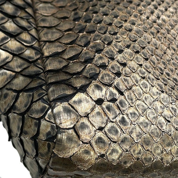 ジミーチュウ チェーンショルダーバッグ フラップバッグ パイソン JIMMY CHOO