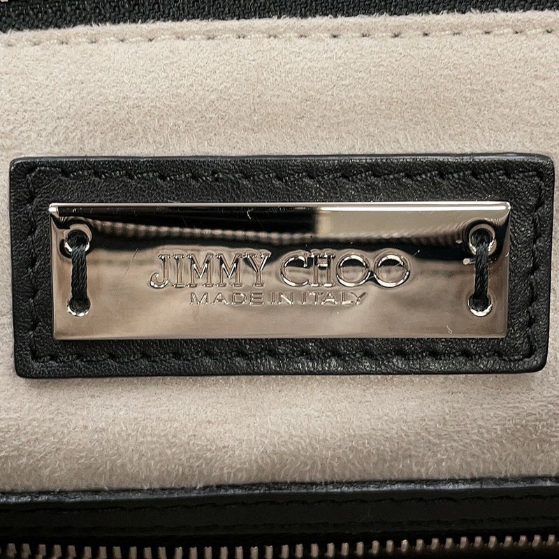 ジミーチュウ チェーンショルダーバッグ フラップバッグ パイソン JIMMY CHOO