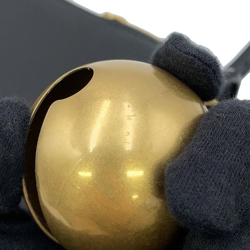 バーバリー ショルダーバッグ シールド スリング ミニ 鈴チャーム付き レザー 8077580 BURBERRY 黒 ワンショルダー