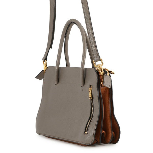 ミュウミュウ ハンドバッグ ロゴ バイカラー マドラス レザー MIUMIU 2wayショルダーバッグ