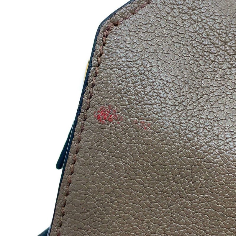 ミュウミュウ ハンドバッグ ロゴ バイカラー マドラス レザー MIUMIU 2wayショルダーバッグ