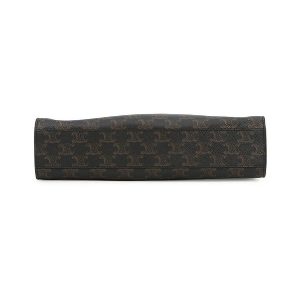 セリーヌ トートバッグ トリオンフ バーティカルカバ ミディアム 194432 CELINE 2wayショルダーバッグ 黒