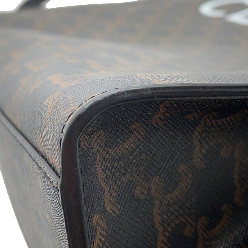 セリーヌ トートバッグ トリオンフ バーティカルカバ ミディアム 194432 CELINE 2wayショルダーバッグ 黒
