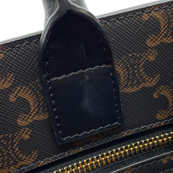 セリーヌ トートバッグ トリオンフ バーティカルカバ ミディアム 194432 CELINE 2wayショルダーバッグ 黒