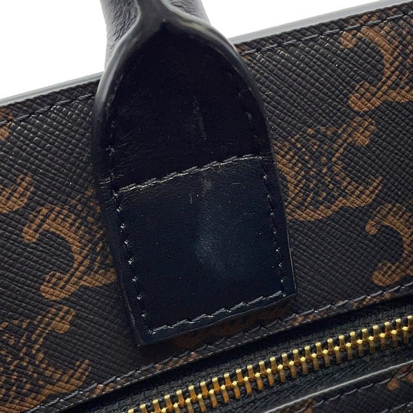 セリーヌ トートバッグ トリオンフ バーティカルカバ ミディアム 194432 CELINE 2wayショルダーバッグ 黒