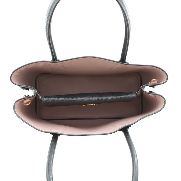 プラダ トートバッグ ドゥーブレ ミディアム サフィアーノ レザー 1BG775 PRADA 2wayショルダーバッグ