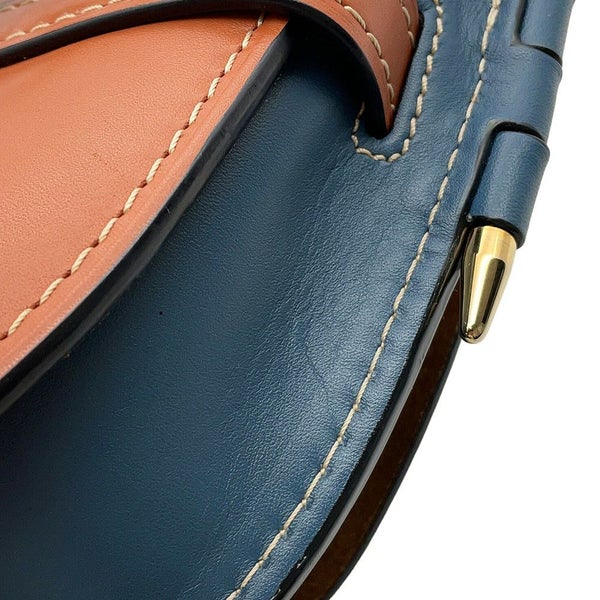 ロエベ ショルダーバッグ ゲートバッグ スモール レザー ラフィア 321.54.T20 LOEWE バッグ