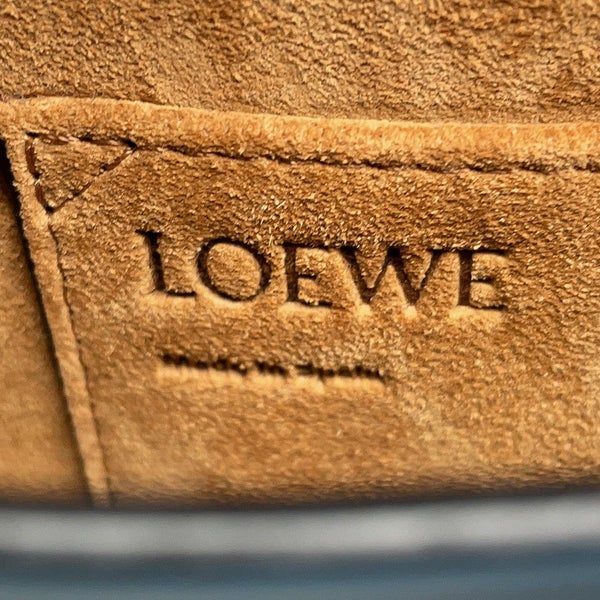 ロエベ ショルダーバッグ ゲートバッグ スモール レザー ラフィア 321.54.T20 LOEWE バッグ