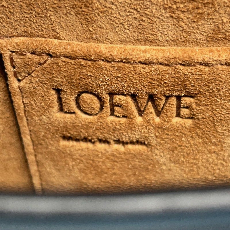 ロエベ ショルダーバッグ ゲートバッグ スモール レザー ラフィア 321.54.T20 LOEWE バッグ