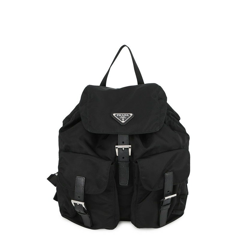 プラダ リュック  バックパック ミディアム Re-Nylon ナイロン 1BZ811 PRADA リュックサック 黒