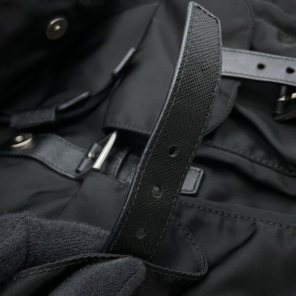 プラダ リュック  バックパック ミディアム Re-Nylon ナイロン 1BZ811 PRADA リュックサック 黒
