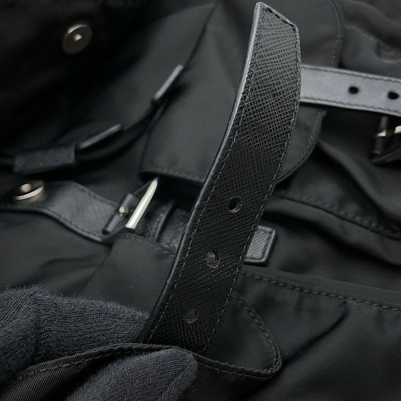 プラダ リュック  バックパック ミディアム Re-Nylon ナイロン 1BZ811 PRADA リュックサック 黒