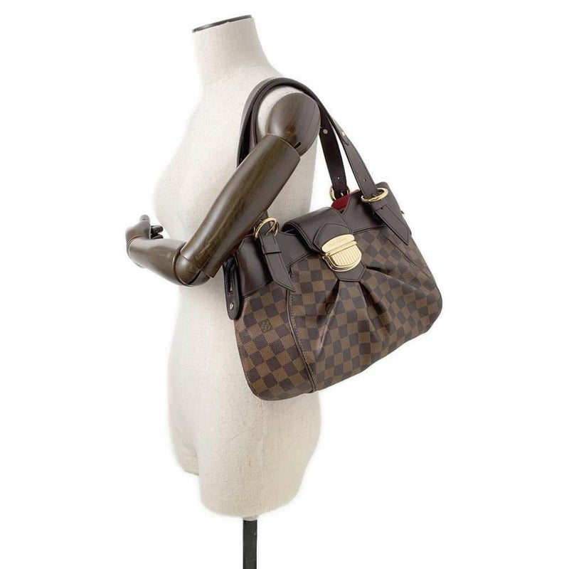 ルイヴィトン ハンドバッグ ダミエ・エベヌ システィナPM N41542 LOUIS VUITTON