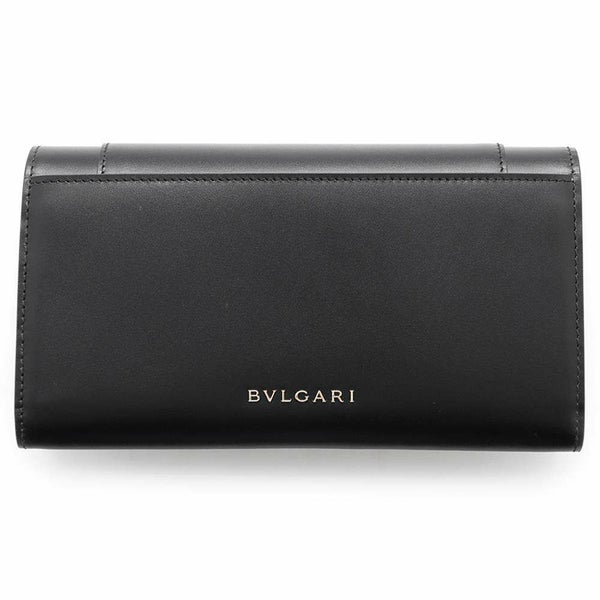 ブルガリ 長財布 セルペンティ フォーエバー ラージウォレット カーフレザー 294391 BVLGARI 財布 黒