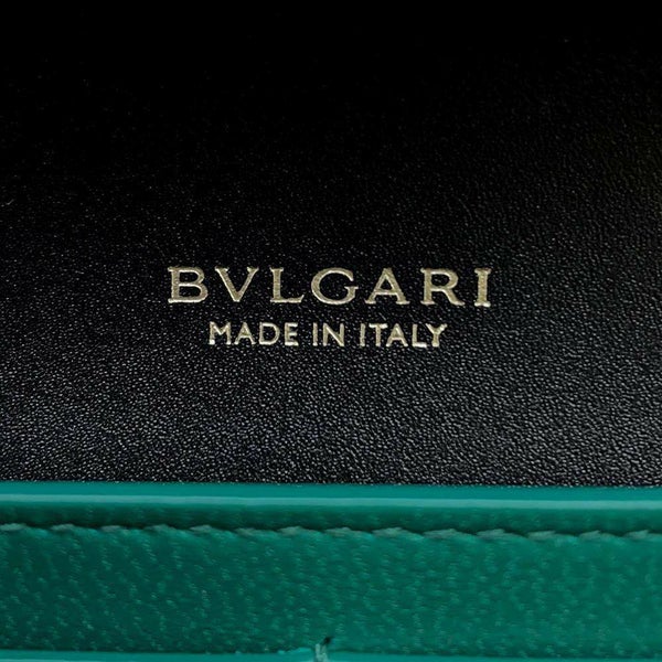 ブルガリ 長財布 セルペンティ フォーエバー ラージウォレット カーフレザー 294391 BVLGARI 財布 黒