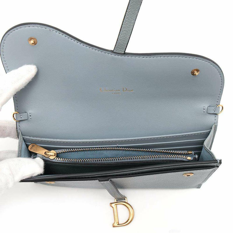 クリスチャン・ディオール チェーンウォレット サドル S5614CCEH Christian Dior セール品
