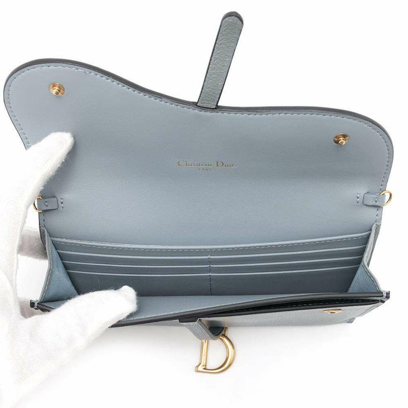 クリスチャン・ディオール チェーンウォレット サドル S5614CCEH Christian Dior セール品